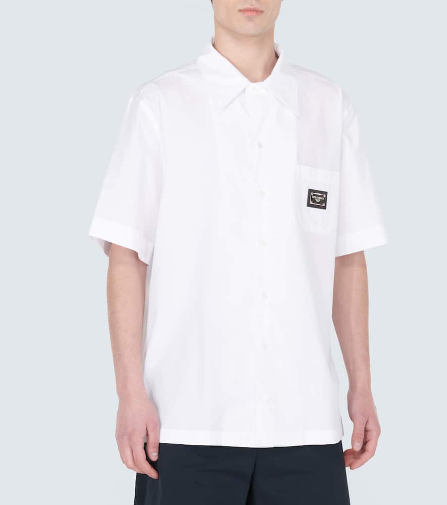 Logo cotton shirt