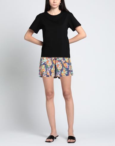Woman Shorts & Bermuda Shorts Navy Size XL Viscose
