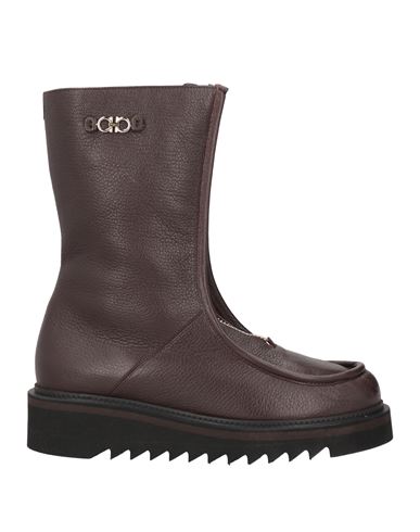 Woman Ankle boots Dark brown