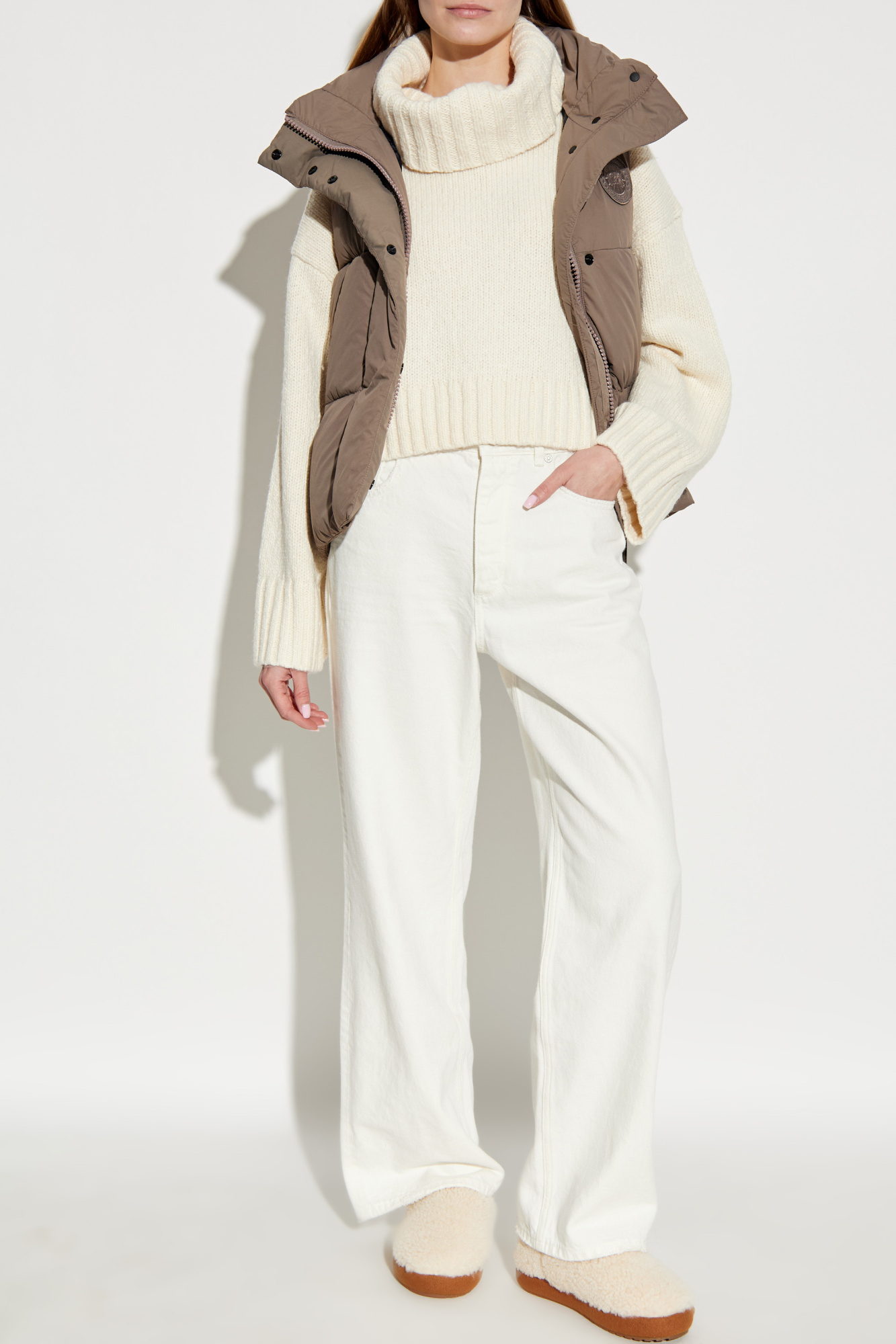 Turtleneck 'Belana', Women's, Cream
