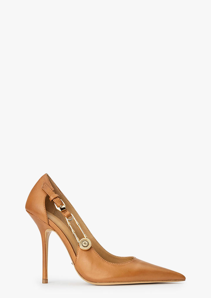 Glow Tan Como Heels