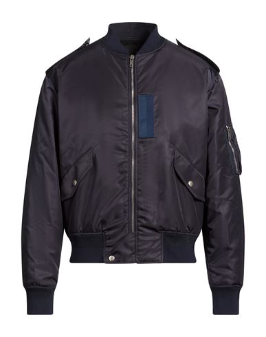 Man Jacket Navy Size 36 Polyamide