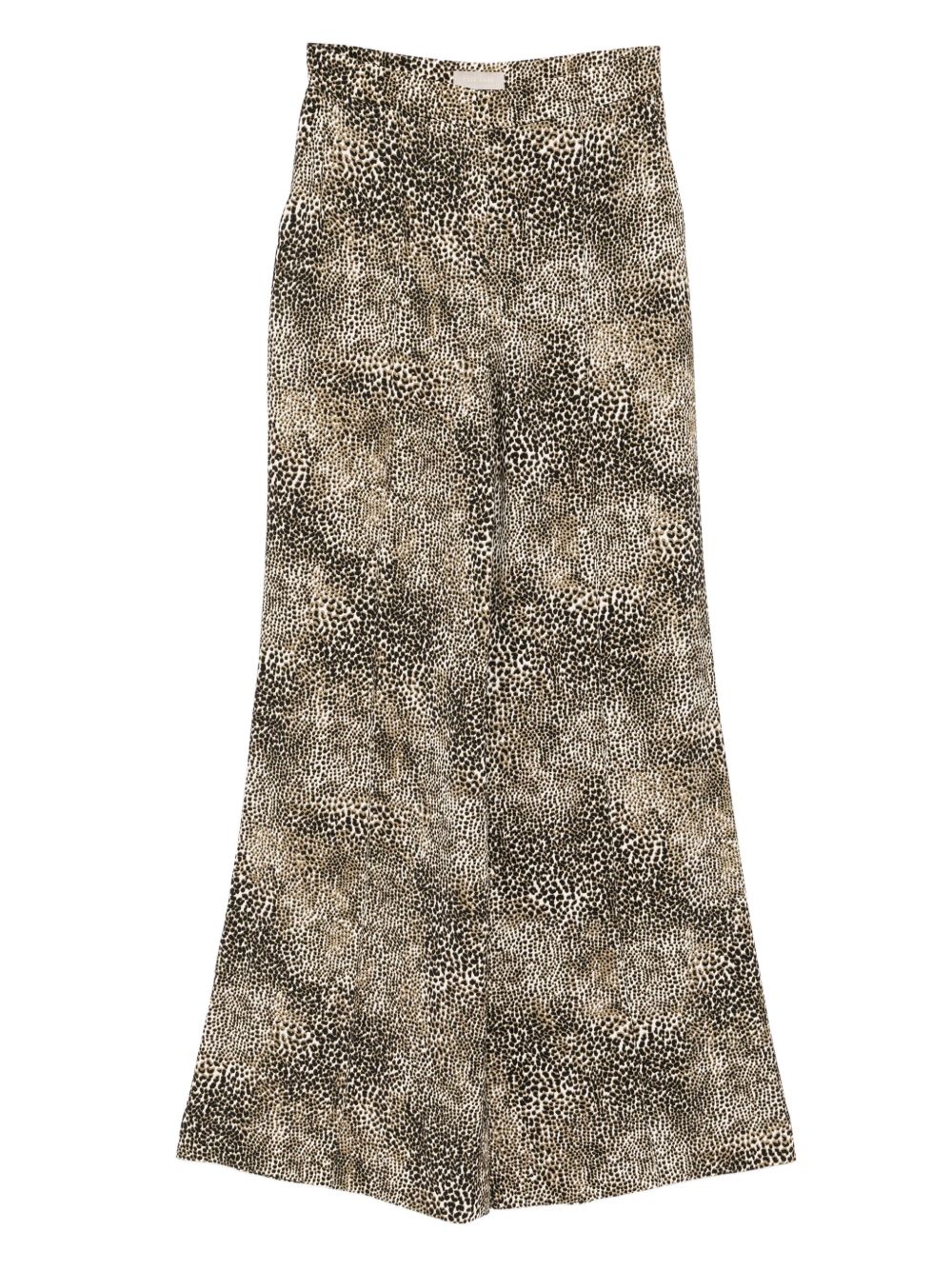 Printed palazzo pants - Brown