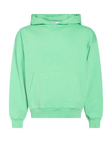 Man Sweatshirt Light green Size XS Organic cotton