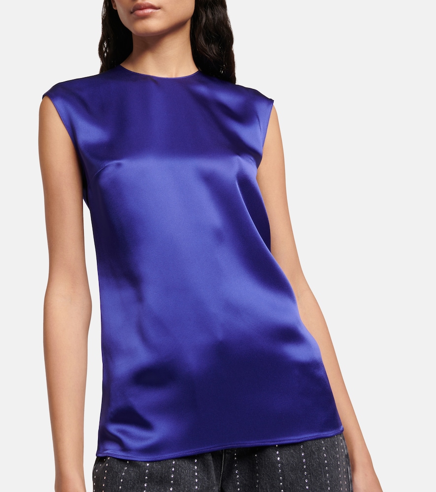Satin top