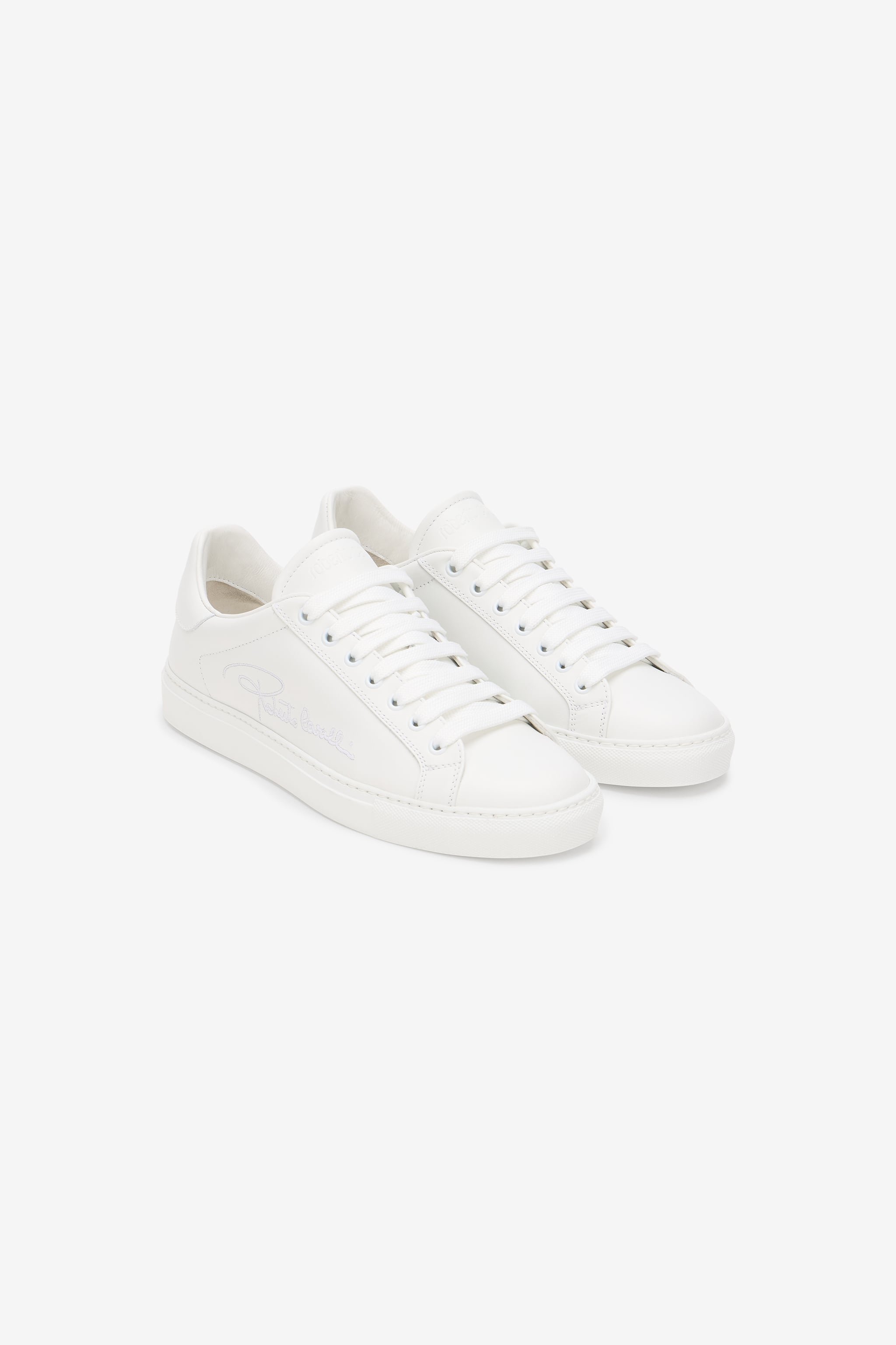 White Low Top Sneakers