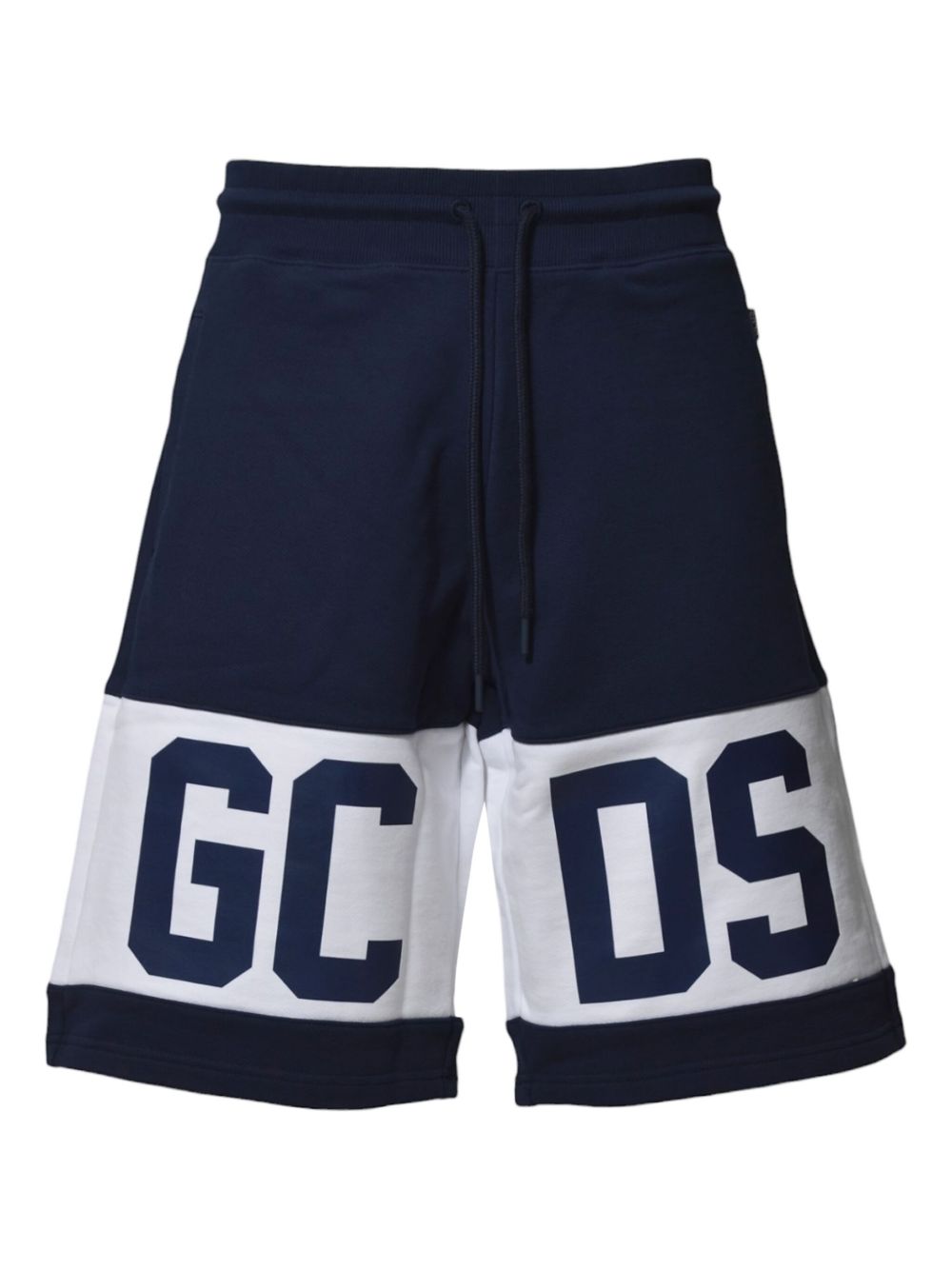 Logo-print shorts - Blue