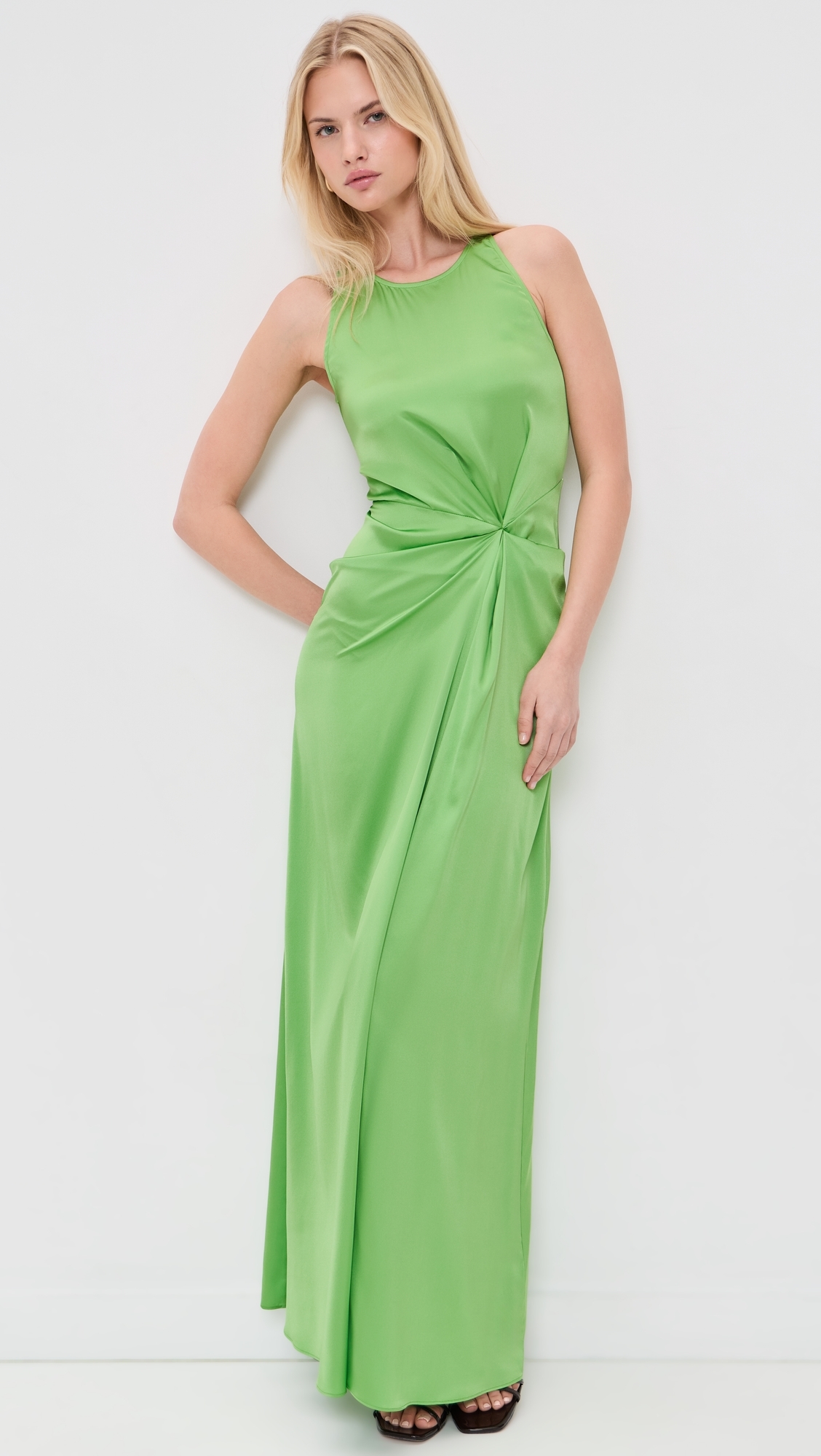 Jaelyn Silk Dress Sprout