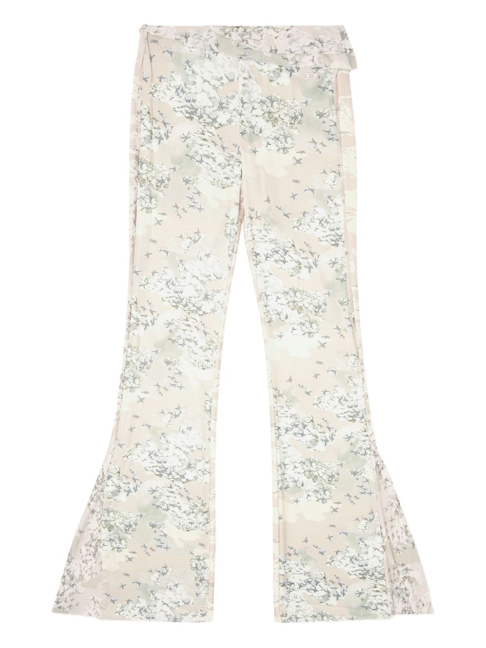P-Affal floral-print trousers - Neutrals