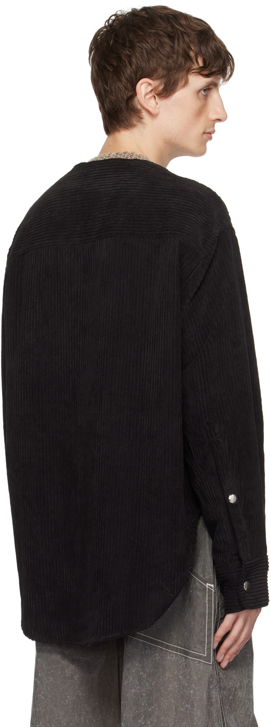 Black Press-Stud Jacket