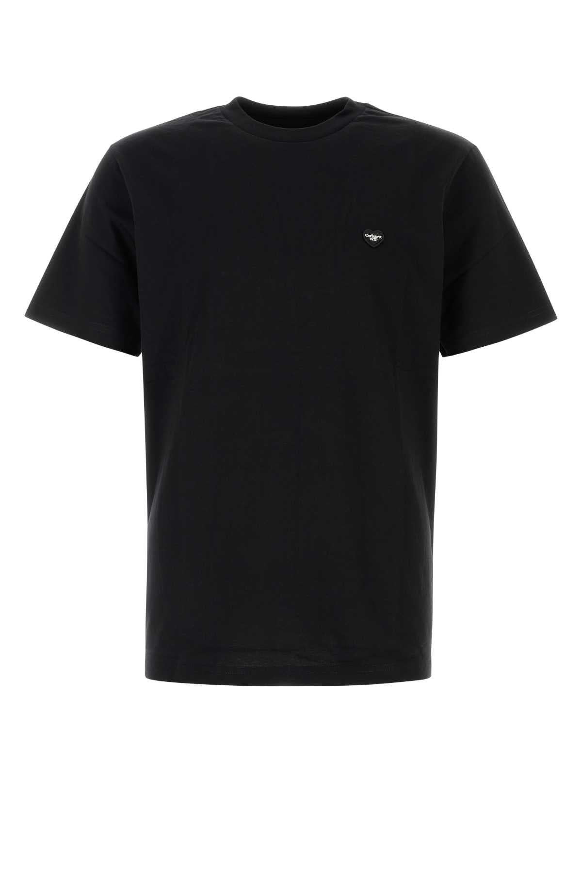 Small Heart Logo T-shirt — Black