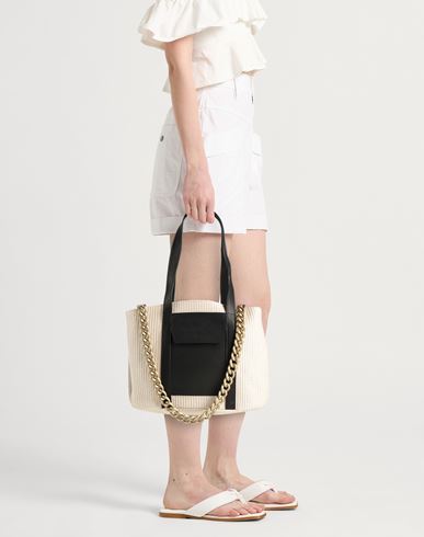 Woman Shoulder bag Off white Size
