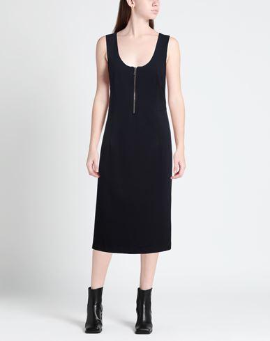 Woman Midi dress Midnight blue Size 12 Viscose, Polyamide, Elastane