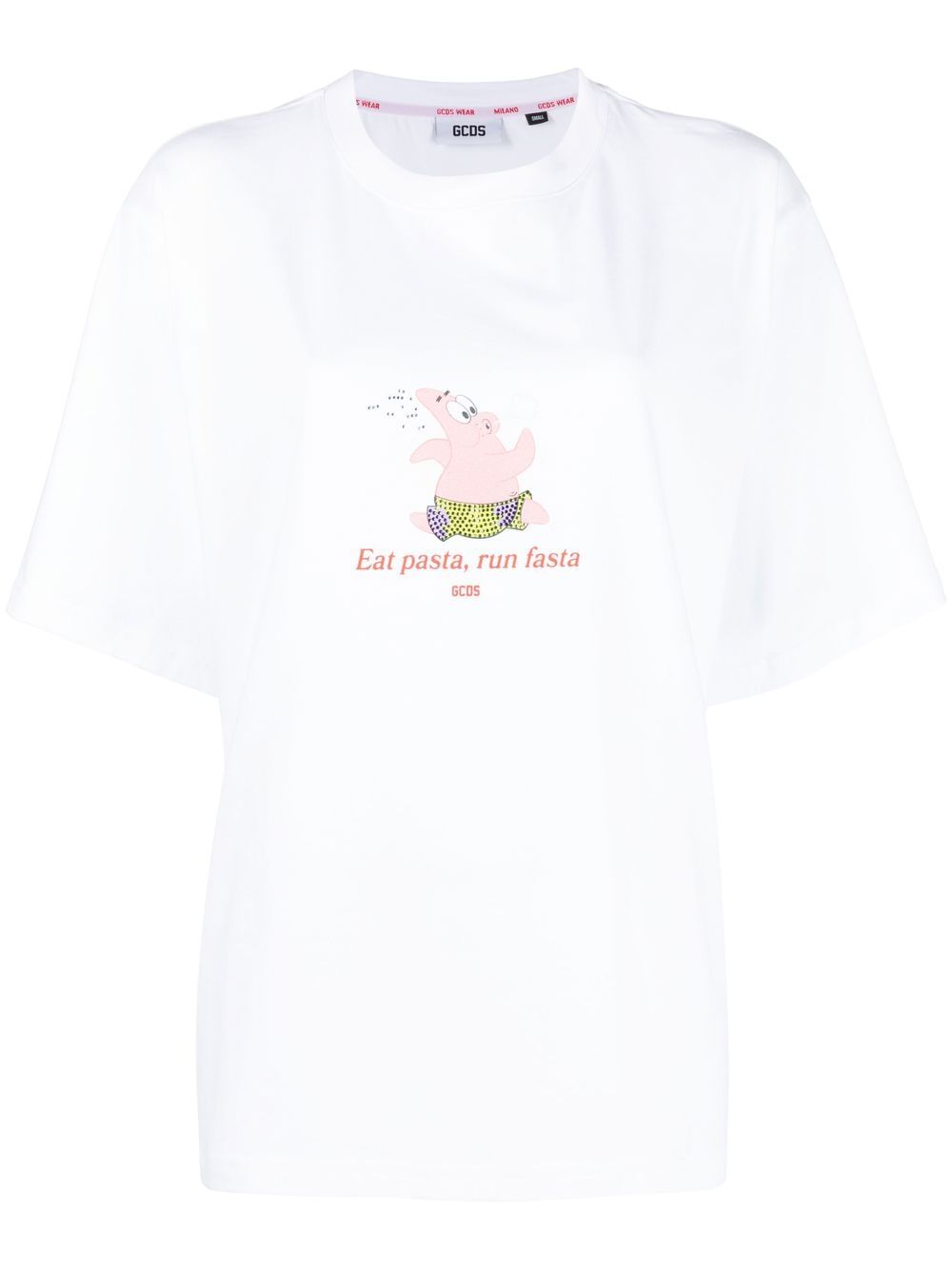 Slogan-print T-shirt - White