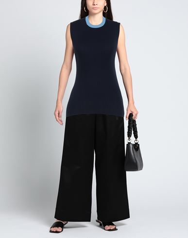 Woman Sweater Midnight blue Size S Cotton, Polyamide
