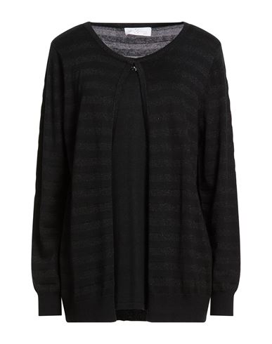 Woman Cardigan Black Size M Polyester, Acrylic, Polyamide, Wool