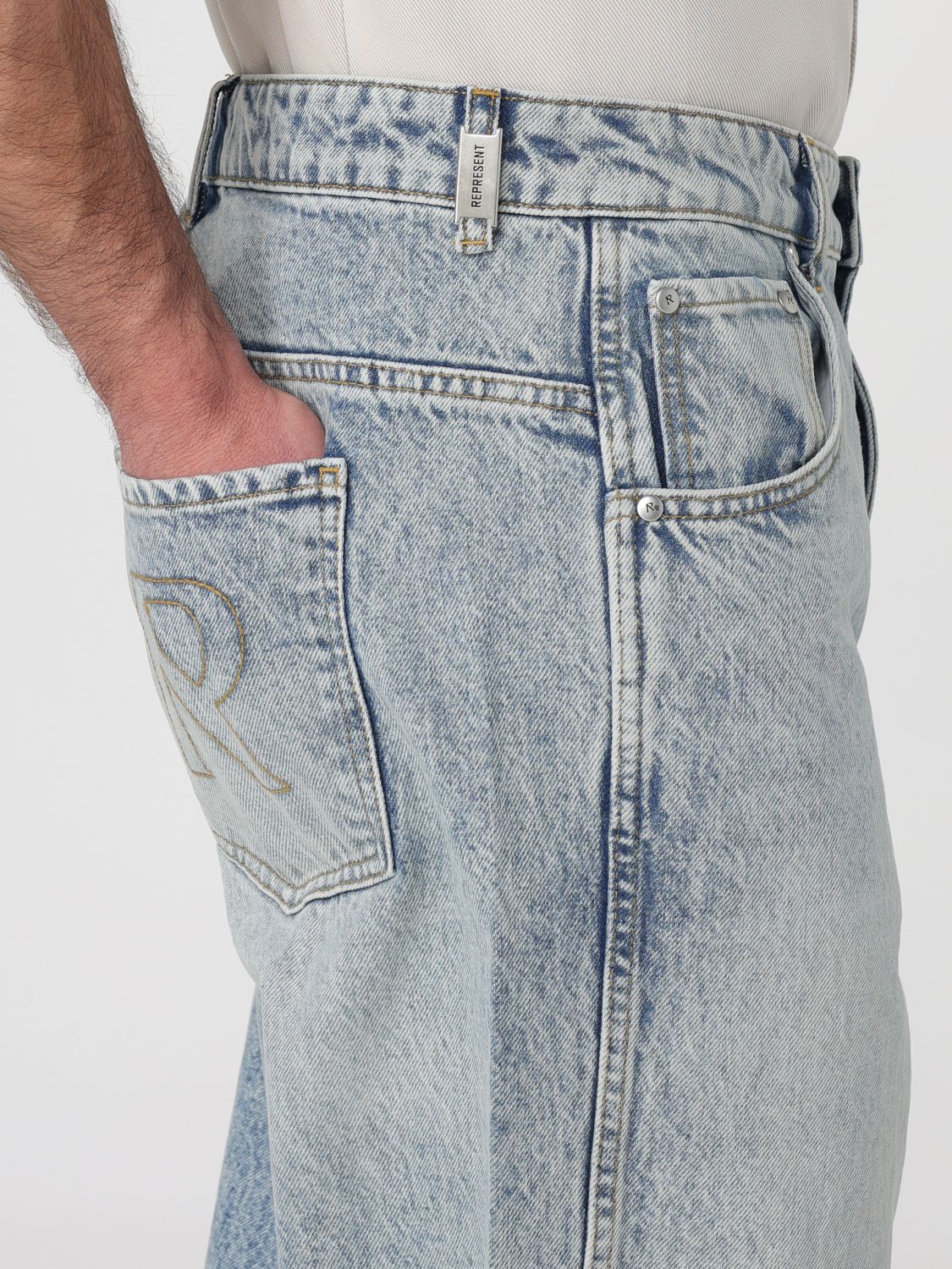 Jeans Men color Blue