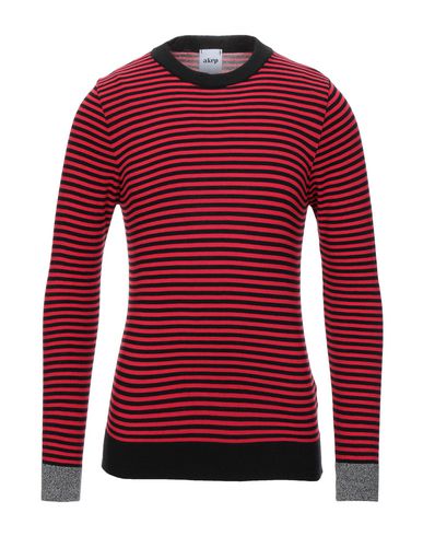Man Sweater Red Size M Viscose, Wool, Nylon, Elastane