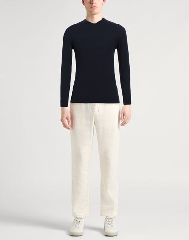 Lab Man Sweater Navy Size L Merino Wool, Polyamide, Cashmere