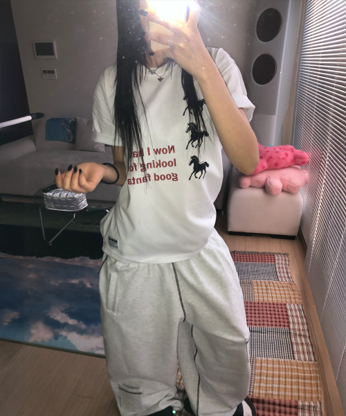 NWWW oversized short-sleeve t-shirt