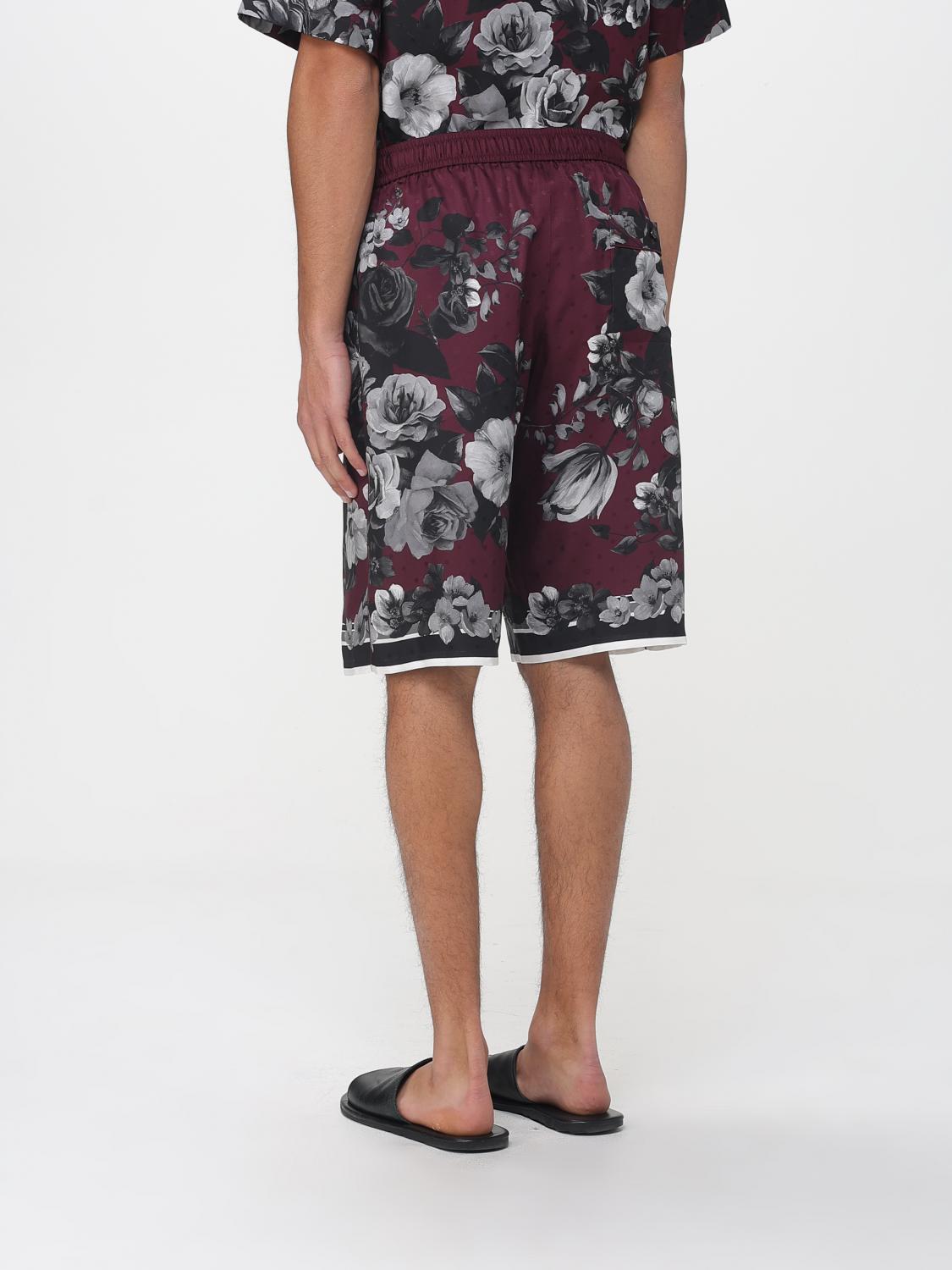 Shorts Men color Burgundy