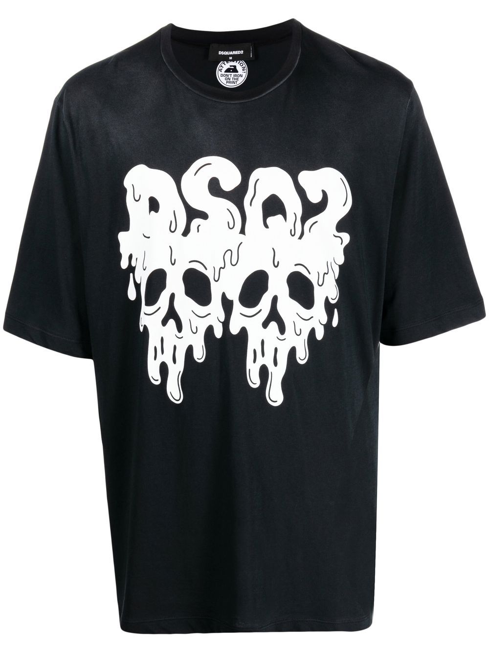 Logo-print T-shirt - Black