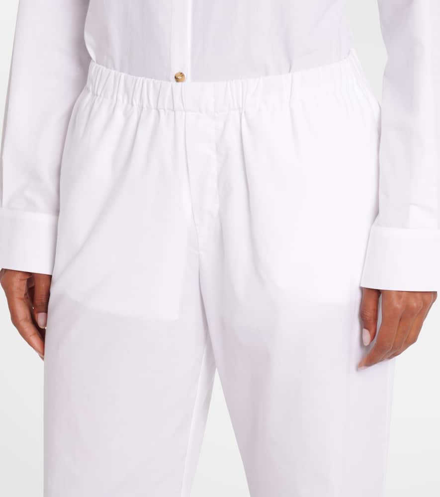 Rosa cotton straight pants