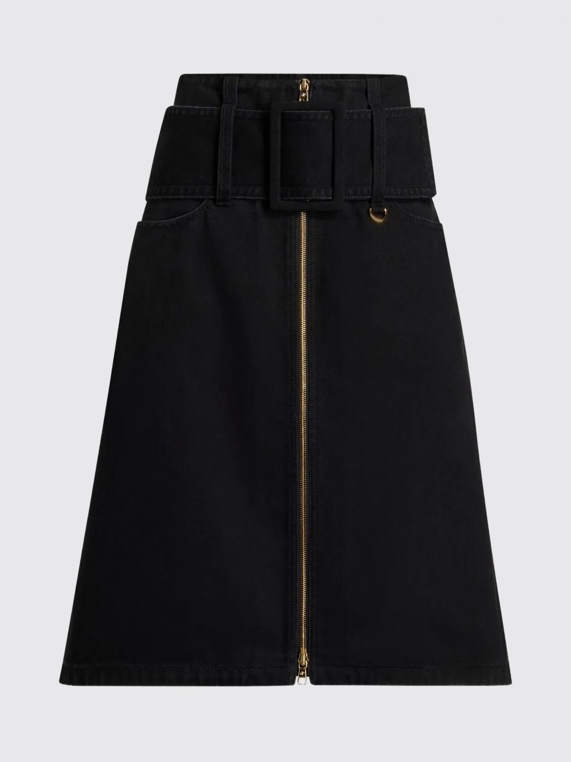 Skirt Woman color Black
