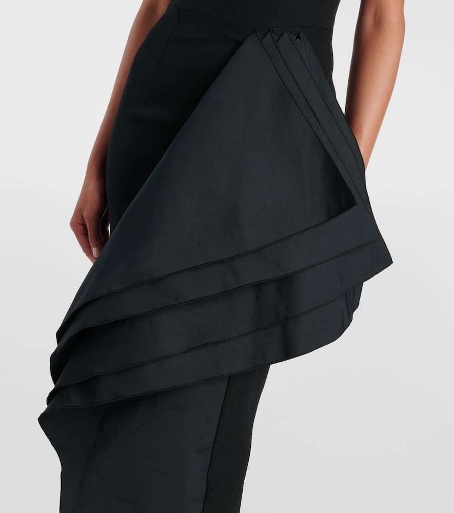 Bree draped midi dress