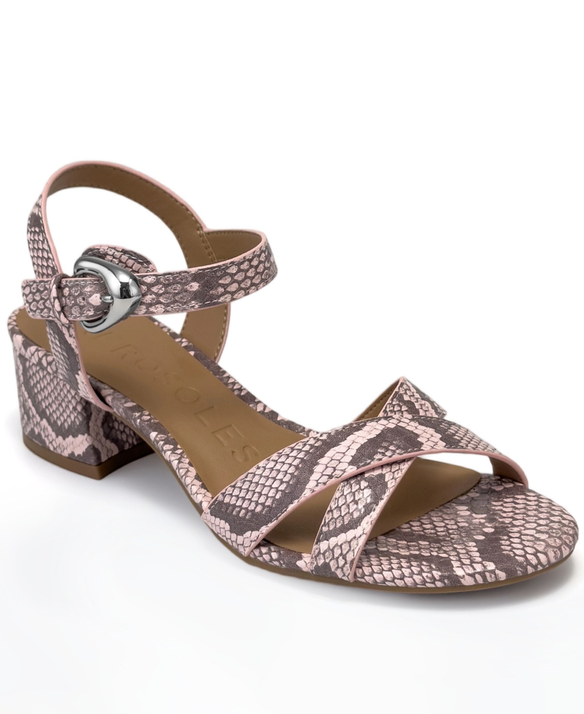 Women's Cinzia Block Heel Sandals - Pale Pink