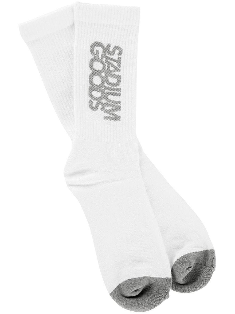 Basic "Grey/White" crew socks