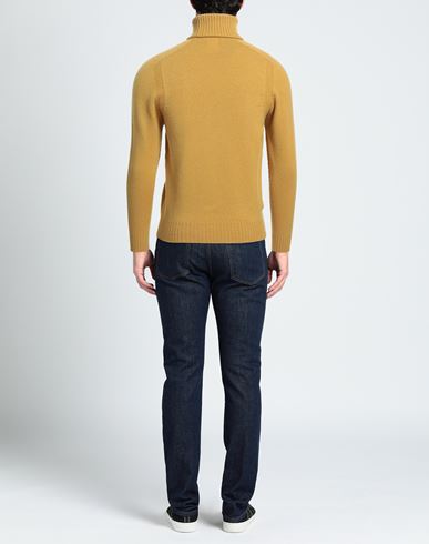 Man Turtleneck Marigold Size 42 Virgin Wool