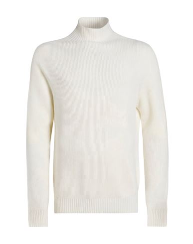 Man Turtleneck Off white Size XL Wool