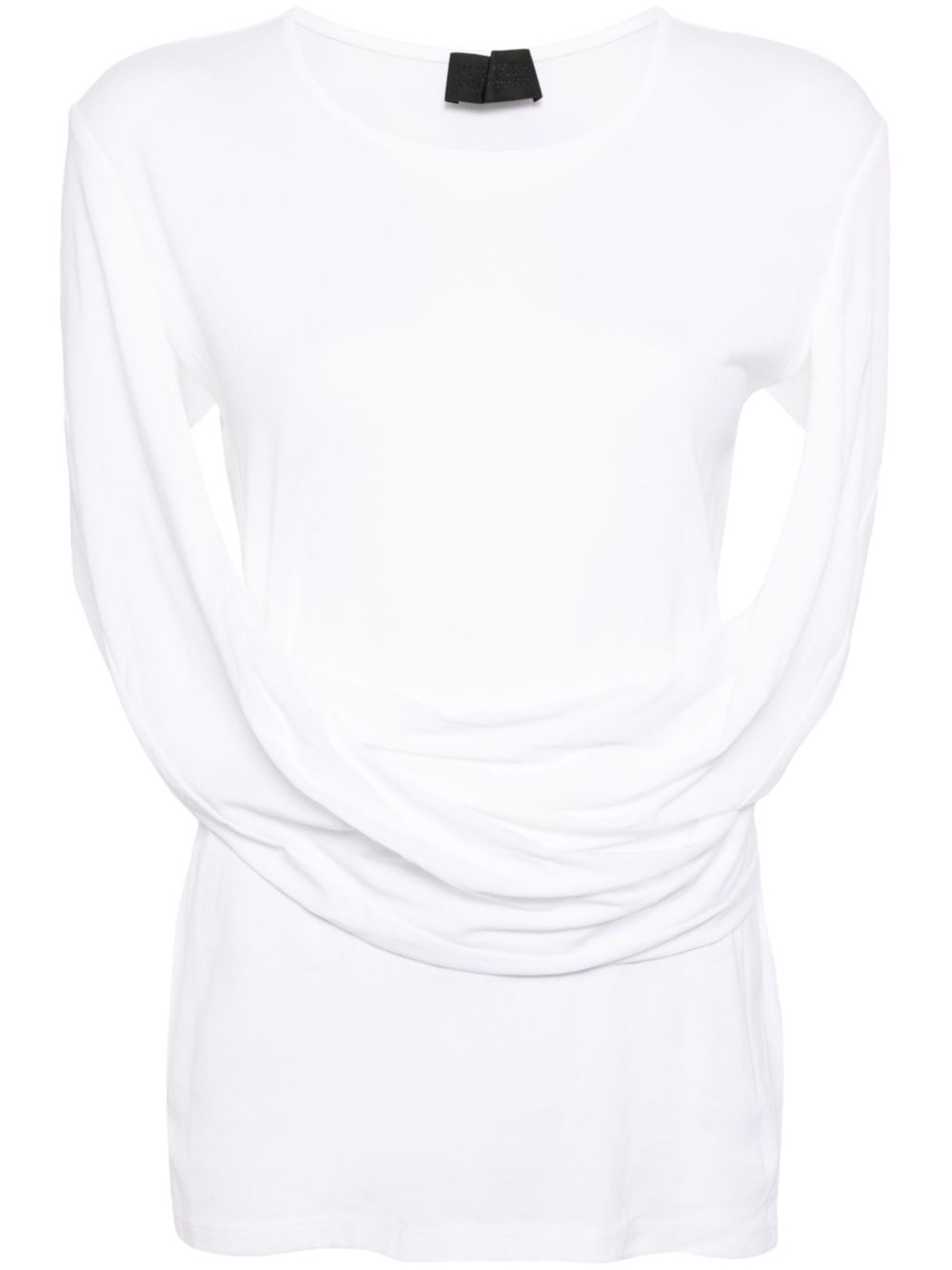 Straightjacket cotton top - White