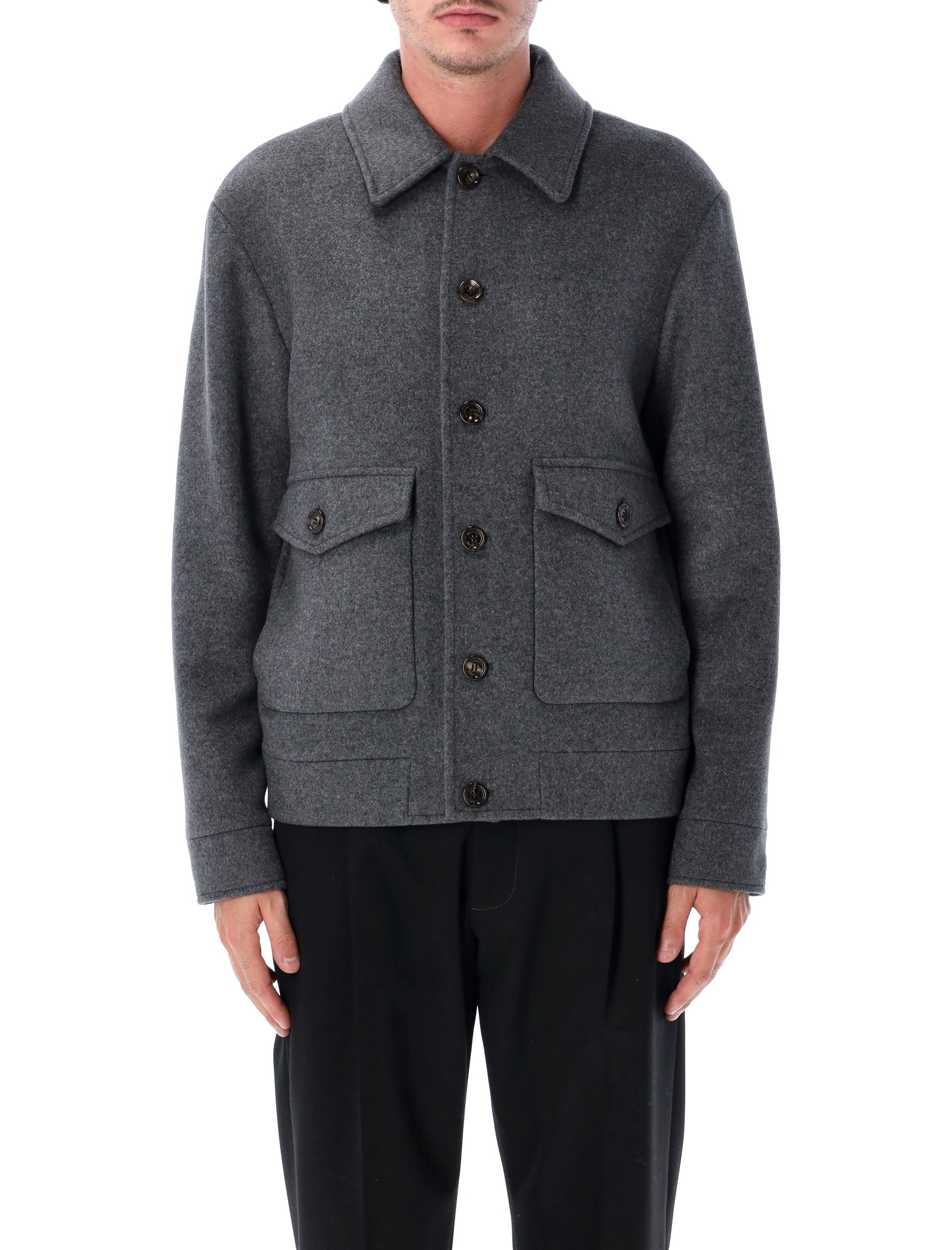 Men's Wool & Cashmere Overcoat