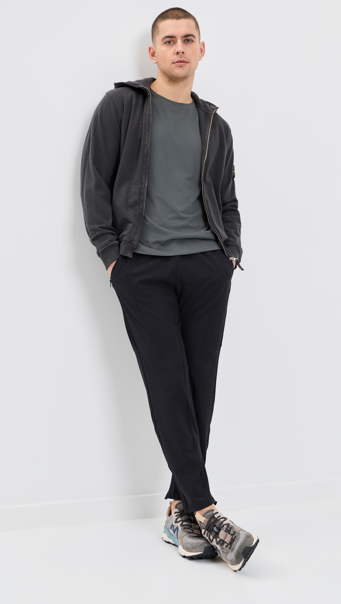 Performance Tee Black Ash