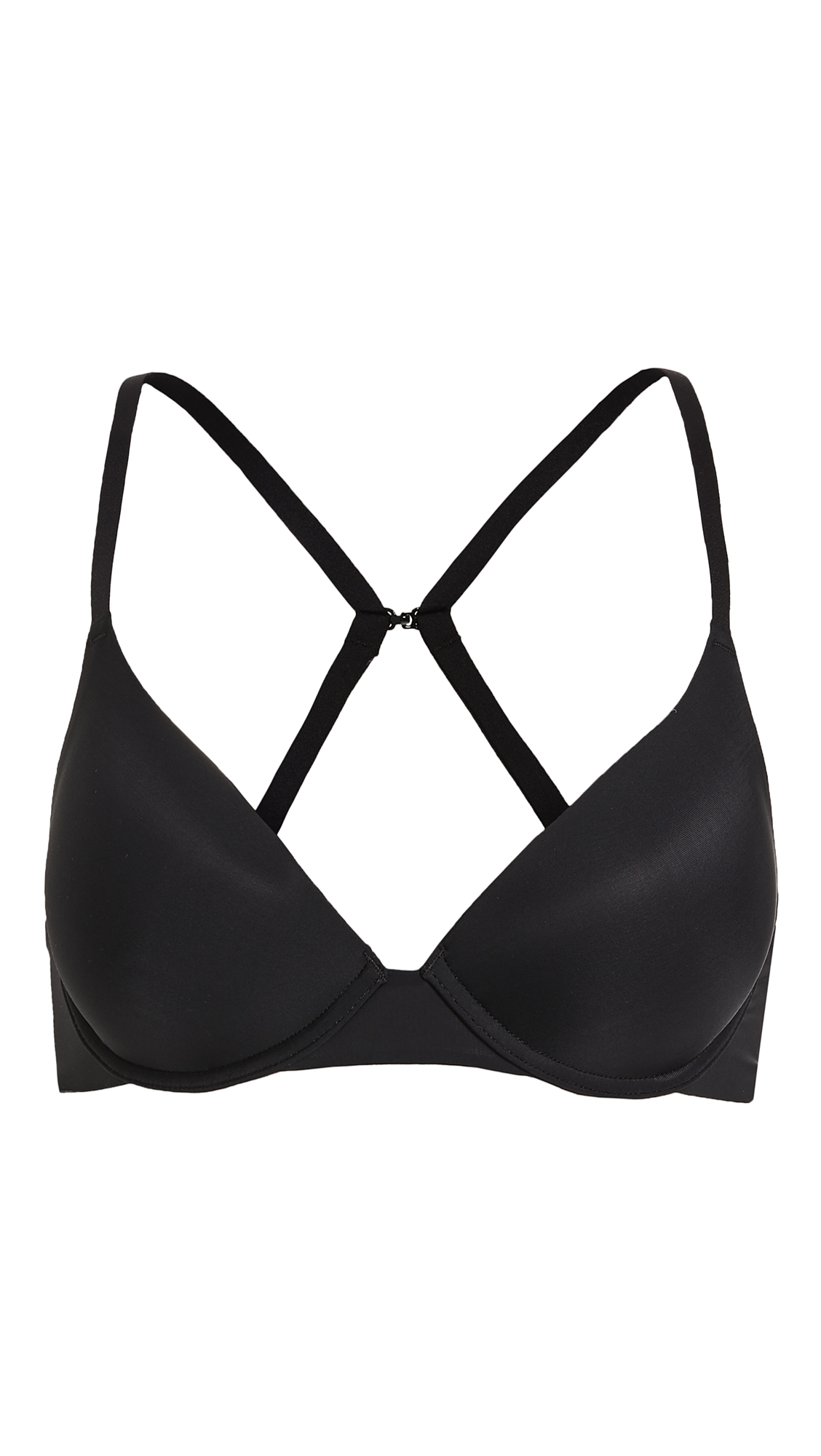 Minimal Convertible Push-Up Bra Black 30A