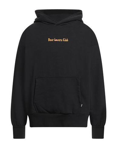 Man Sweatshirt Black Size XS Cotton