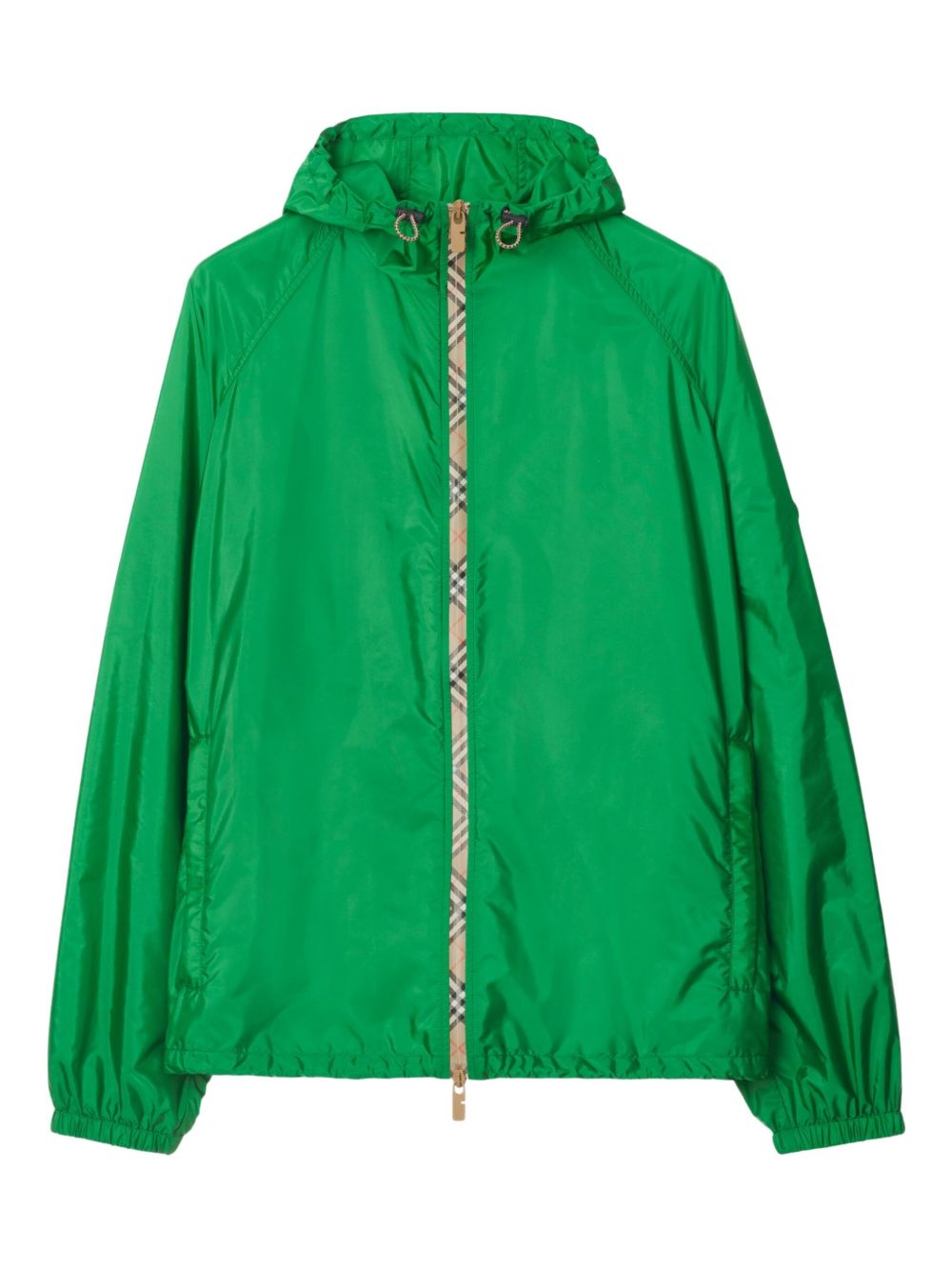 Burberry Vintage Check-trim jacket - Green