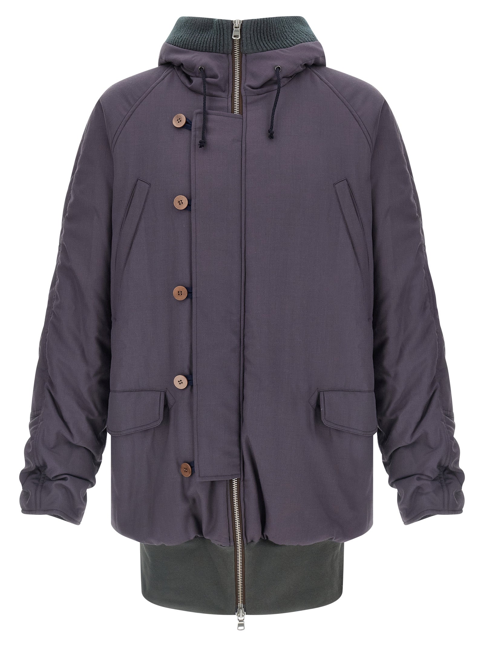 Coat — Purple
