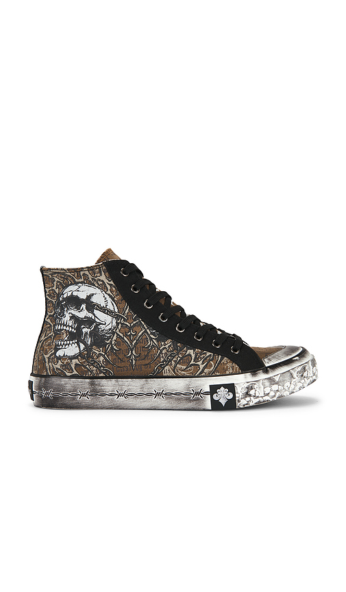 Affliction Collapse Shoe in Brown. 13. Also