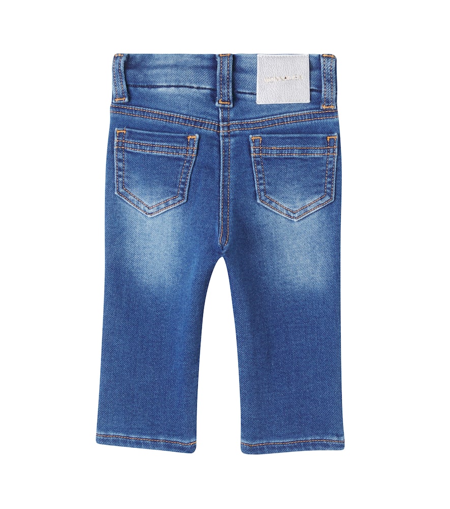 Baby bow-detail jeans