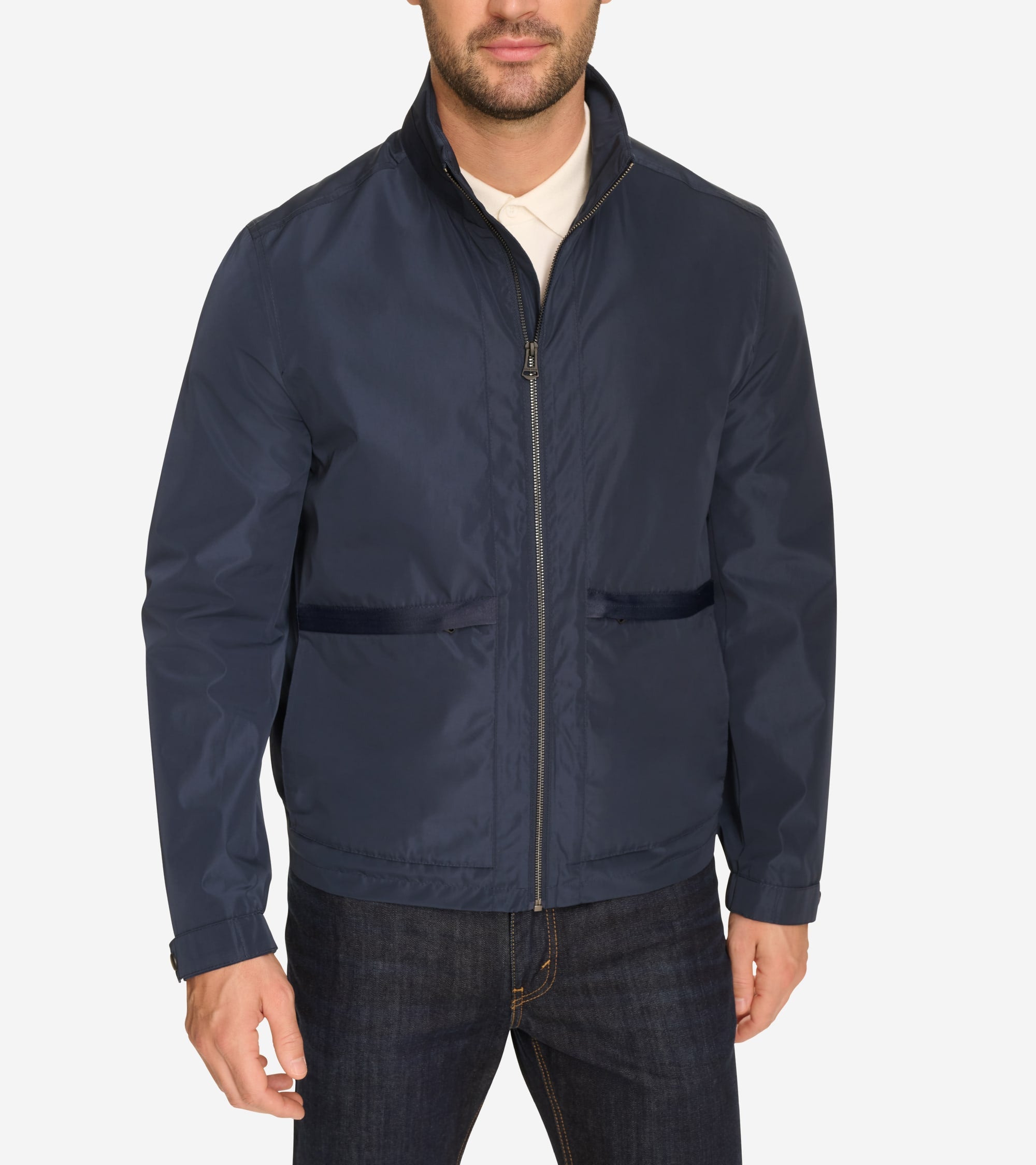 Men's Packable Windbreaker - Blue