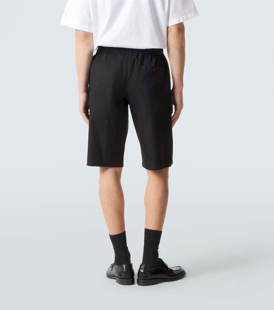 DG cotton Bermuda shorts