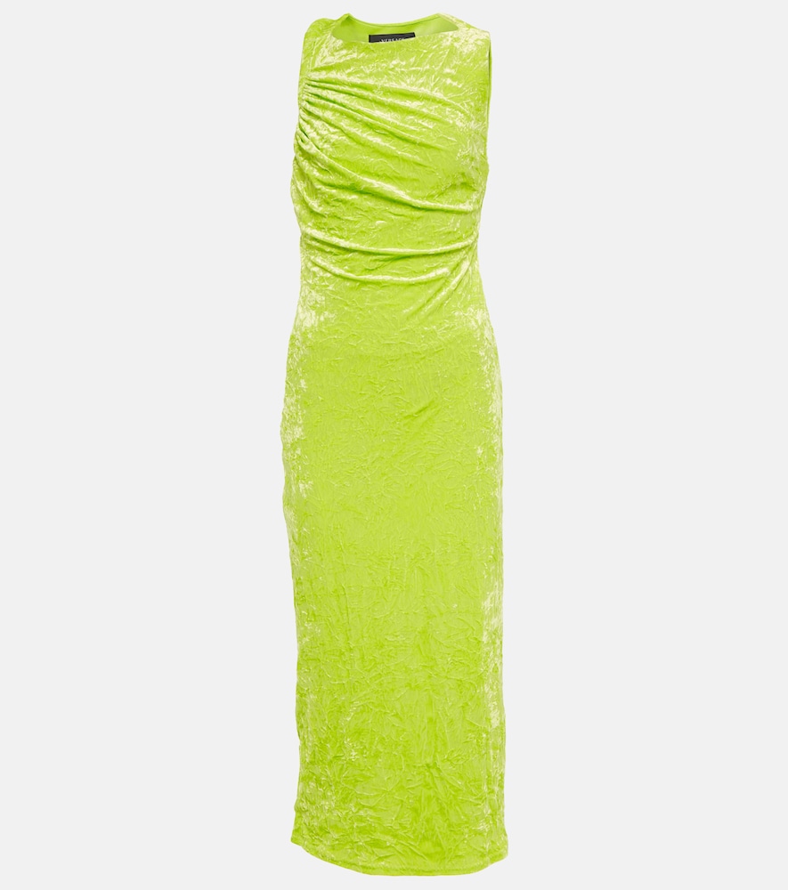 Versace Velvet midi dress