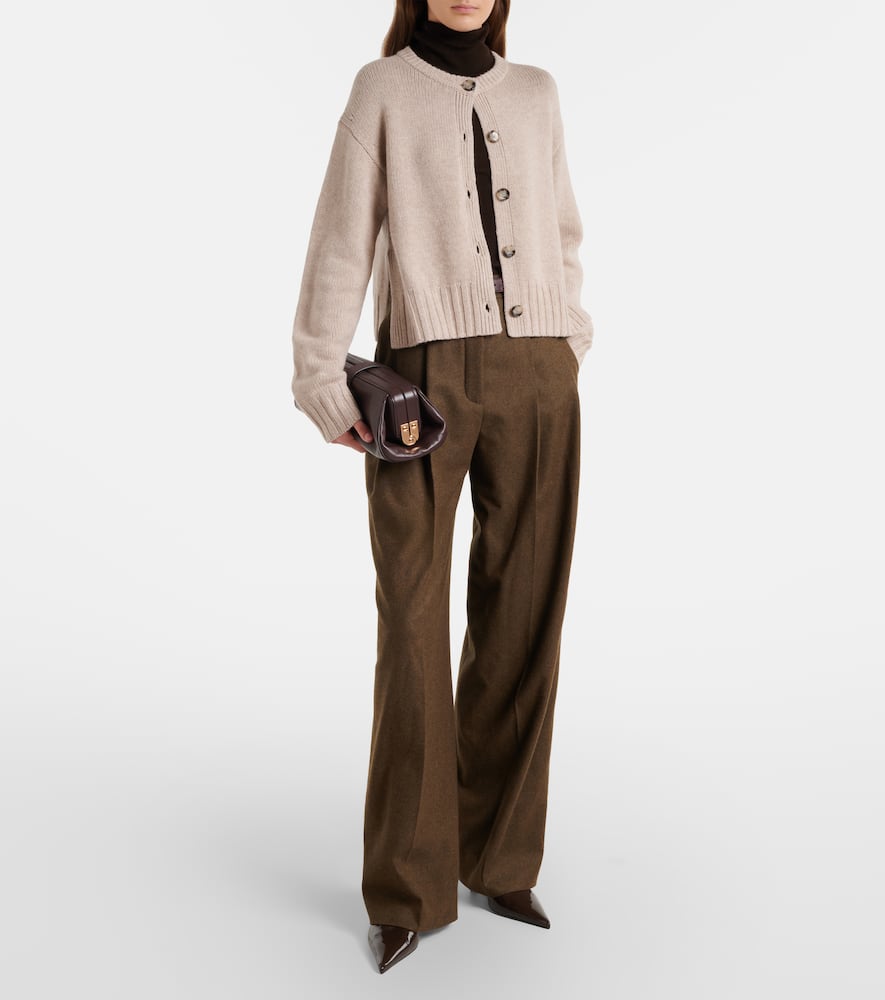 Wool and cashmere cardigan