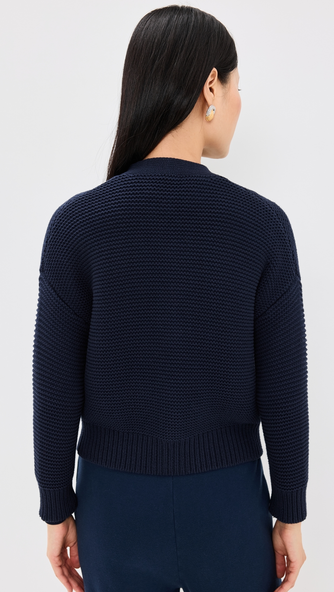 Nico Chunky Cardigan Dark Navy