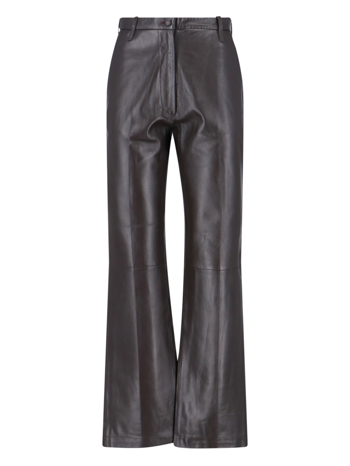 Women's Lambskin Leather Trousers