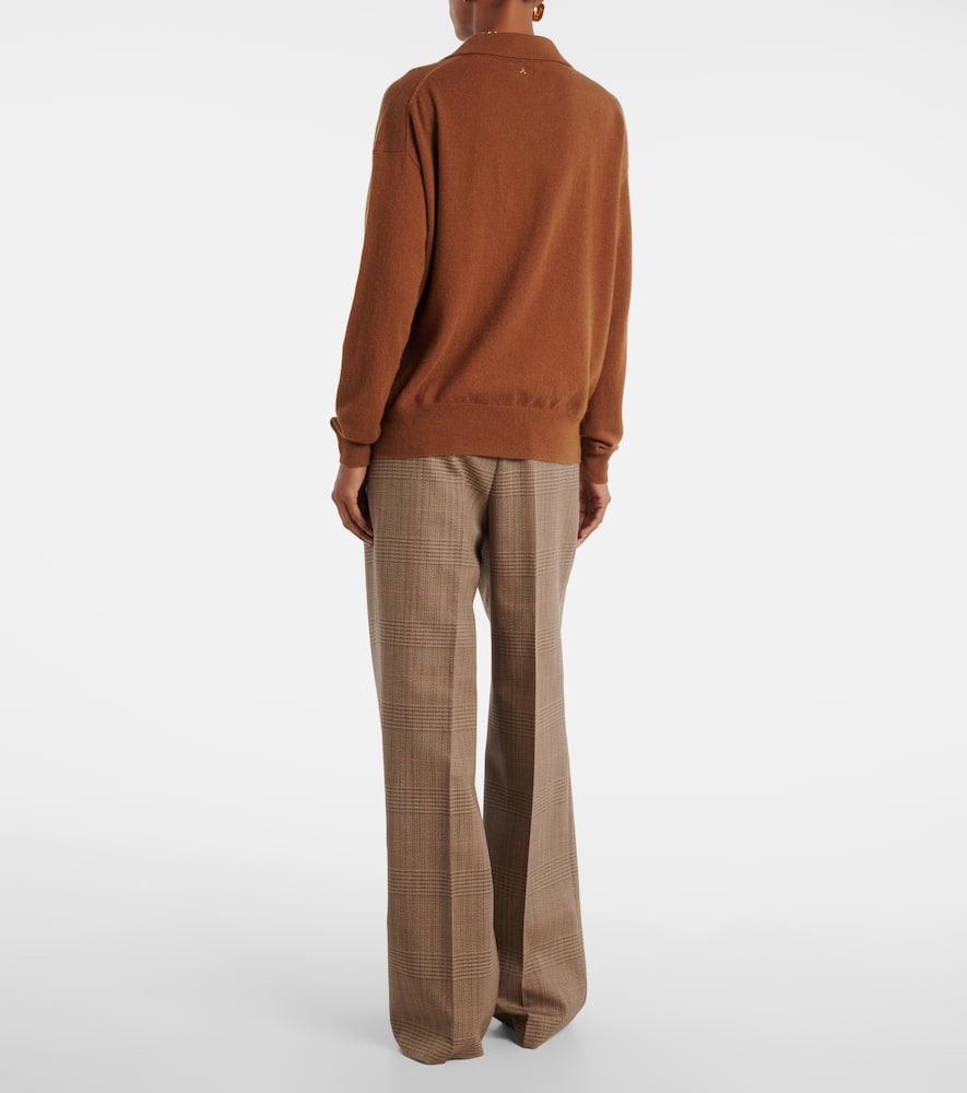 Zaq cashmere polo sweater