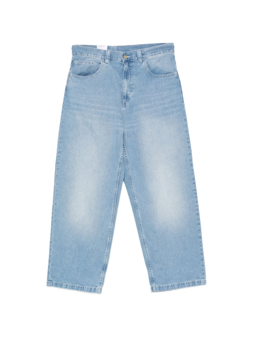 Carhartt Wip - brandon cotton trousers wide leg design
